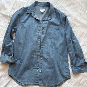 Old Navy Casual Light Blue Button Down Shirt